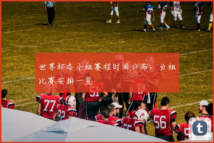 世界杯各小组赛程时间公布,分组比赛安排一览